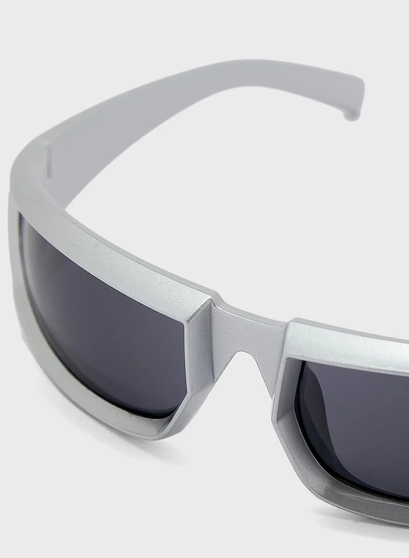 Ginger Wraparound Sunglasses