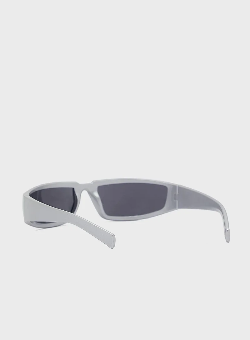 Ginger Wraparound Sunglasses