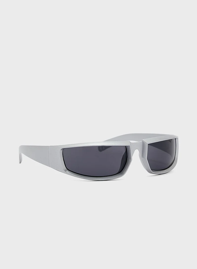 Ginger Wraparound Sunglasses