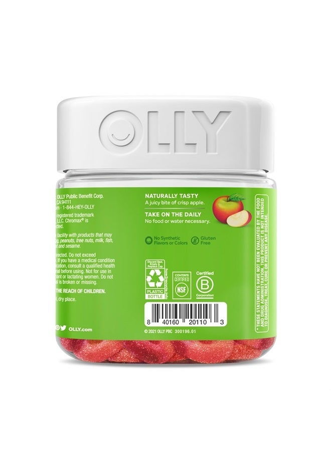 OLLY Metabolism Gummy Rings, Snappy Apple, 30 Gummies  - Image 5