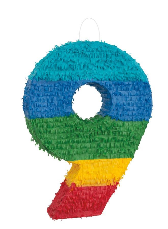 Unique Number 9 Pinata - Image 1