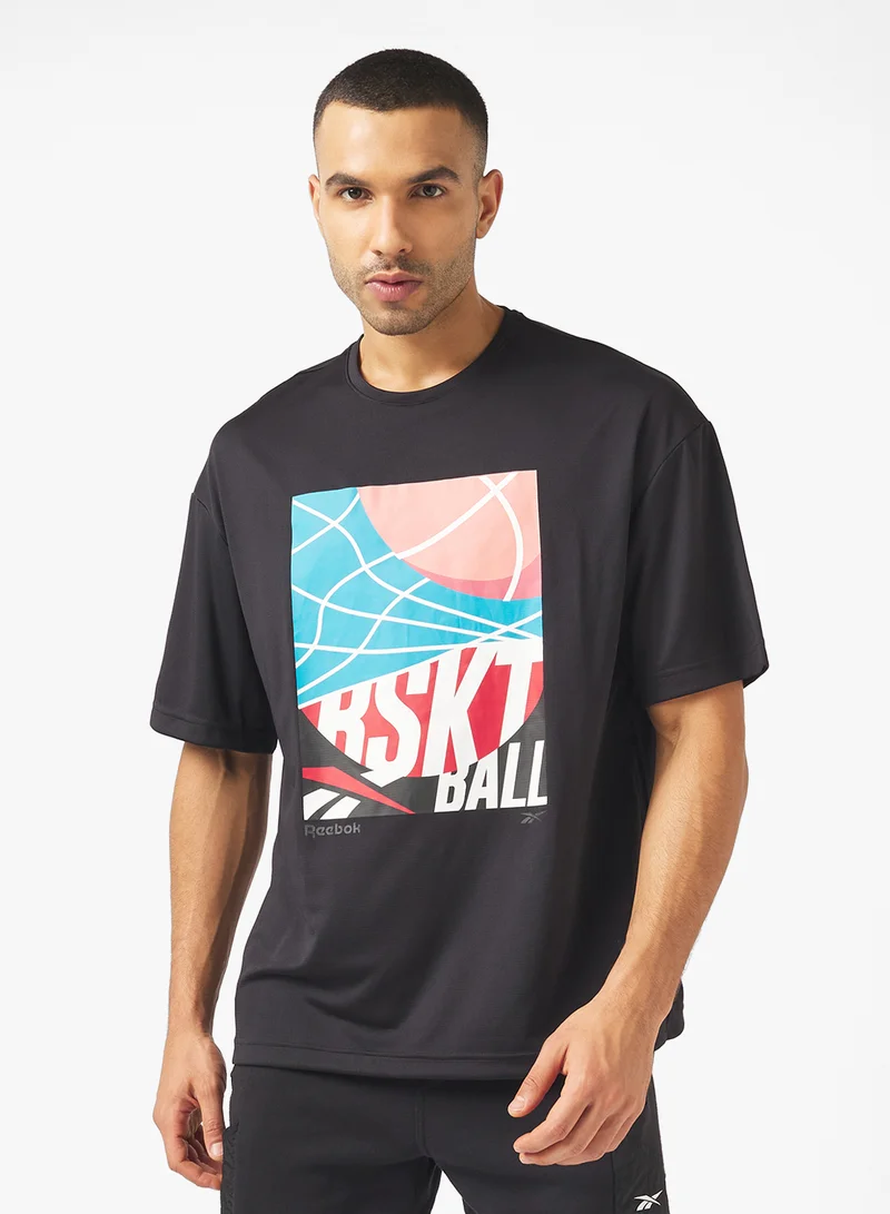 ريبوك Essentials Graphic T-Shirt