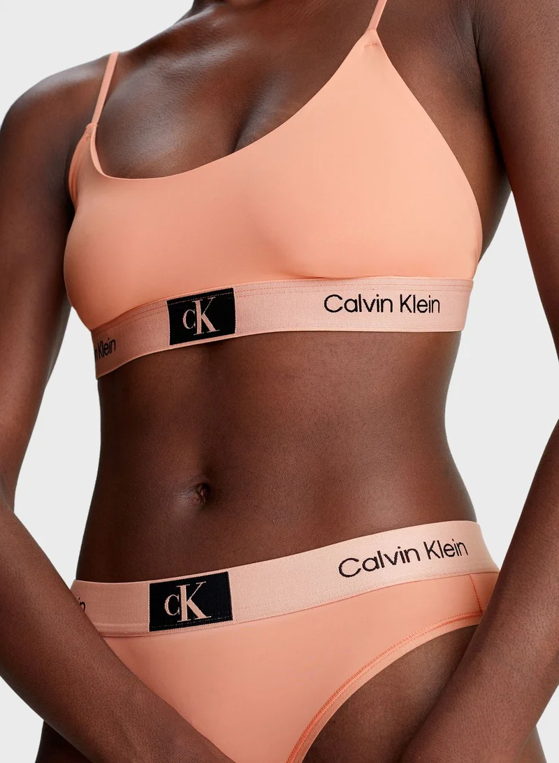 CALVIN KLEIN High Waist Logo Brief