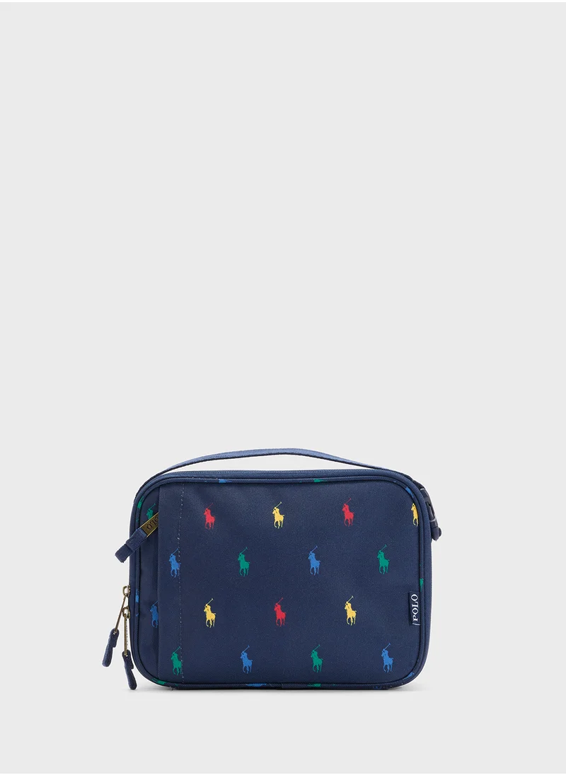 بولو رالف لورين Kids Pony Molded Lunch Bag