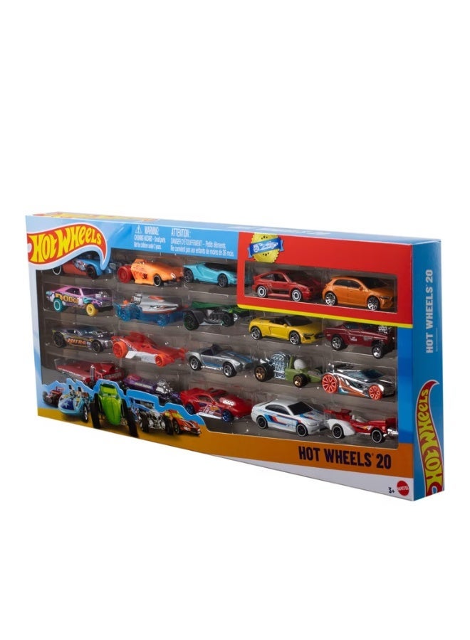 هوت ويلز Hw Basic Car 20Pack مساعد. - Image 1