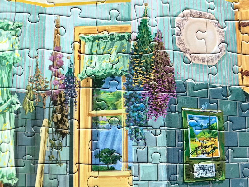 Mulic 300 Piece Puzzles for Adults Large Piece - Funny Puzzle for Kids Seniors - Licensed by Joseph Burgess - Dog Gone Good Cupcakes - White Elephant Gift Exchange - Gag Gifts - Image 4