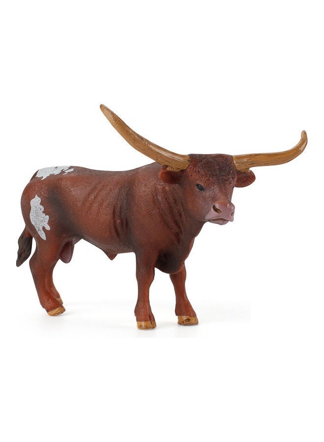 Loquat Texas Longhorn Red Bull Model Toy - Image 1