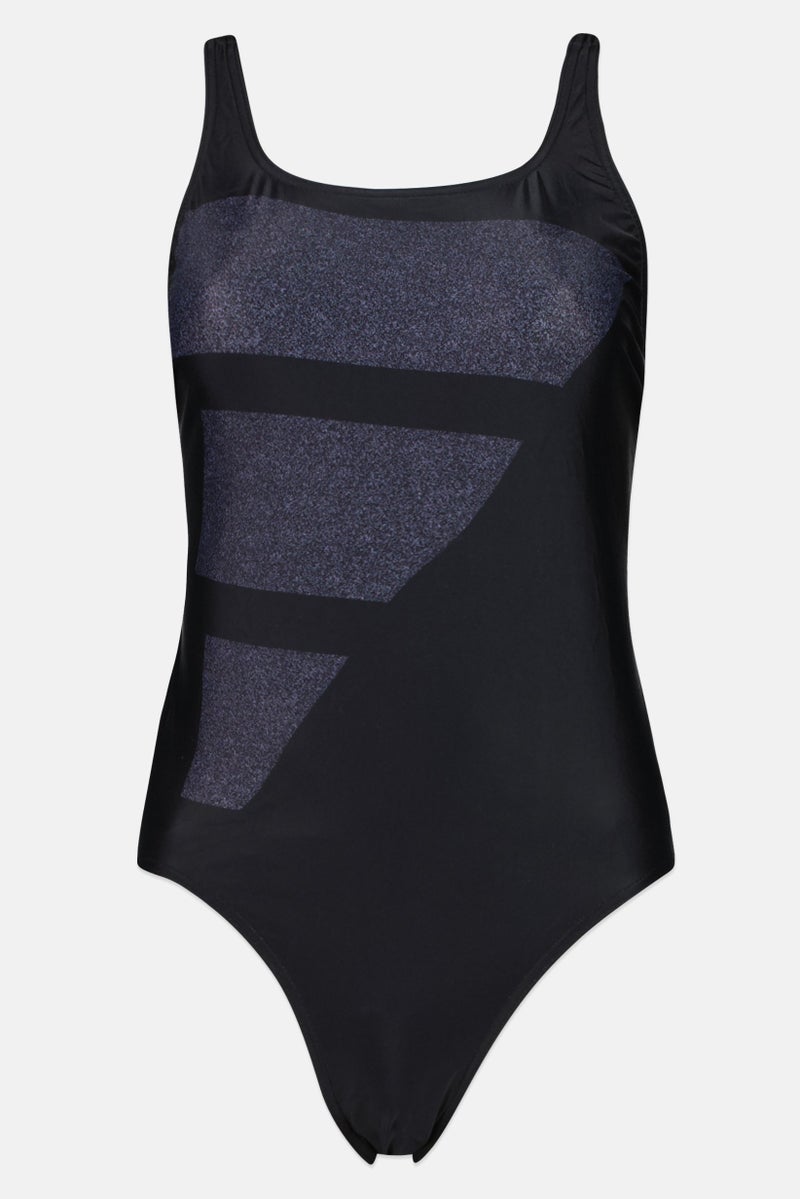 Adidas Women Brand Logo One Piece Swimwear, Black  - Image 2