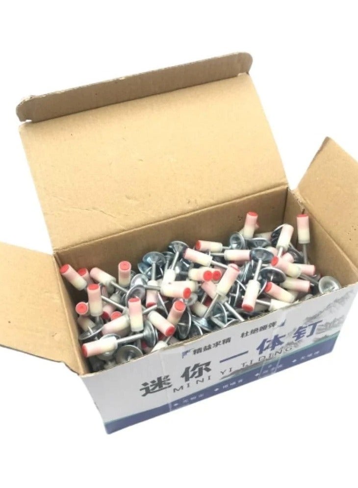 Steel Nails Compatible with Nail Gun / 200 Pieces Multi-Color - Image 3
