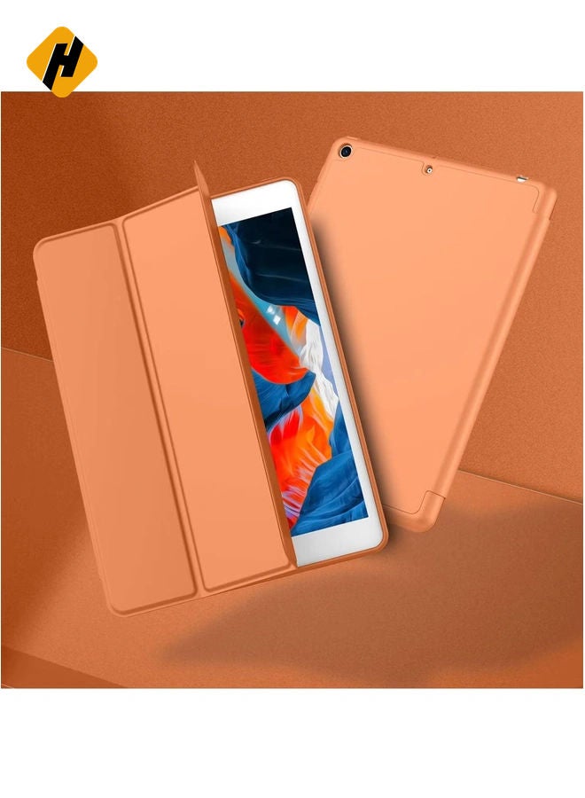 HuHa iPad 9th Generation Case 2021 iPad 8th Generation Case 2020 10.2 Inch with Pencil Holder iPad 7th Gen 2019 Case with Soft Baby Skin Silicone Back Auto Wake Sleep Cover - Image 5