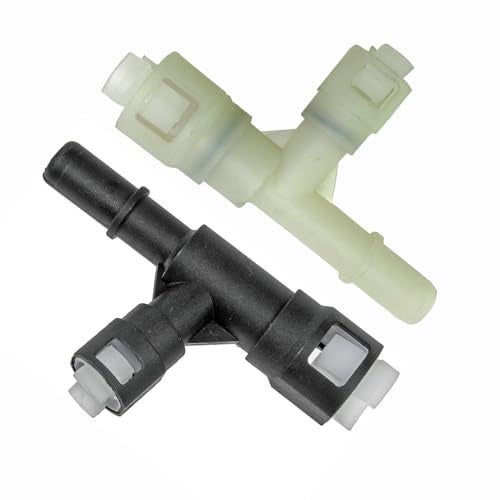 koxuyim Heater Hose Connector Compatible with Select Cadillac Escalade, Chevrolet Suburban/Tahoe/Silverado, GMC Sierra/Yukon 800-414CD, 15055342, 800-414 (Black), 15055343,800413(white) - Image 2