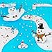 LAWOHO 6 Pack Slime Stocking Stuffers Stocking Stuffers for KidsChristmas Crafts Kids Crafts Snowman DIY KitCrafts Xmas Gift - Image 4