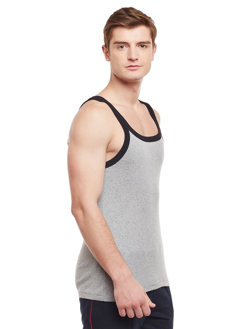 بودي كير Men's Cotton Vest - Pack of 1 | Comfortable & Breathable | Available in Sizes S-XL - Image 4
