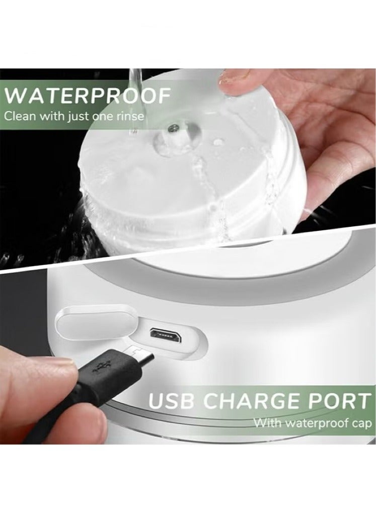 شراء جوي آلة تحضير طعام الأطفال، ومُحرك ثوم صغير - مُحضر طعام كهربائي صغير مع إمكانية إعادة الشحن عبر USB - Image 4