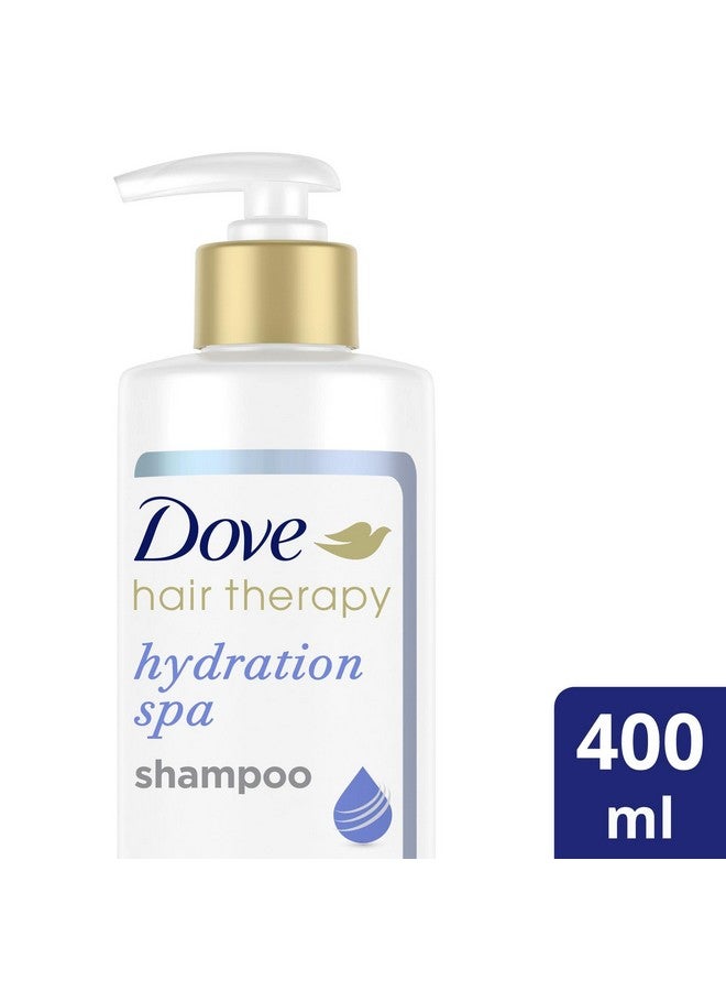 دوف شامبو دوف لترطيب الشعر الجاف مع سيروم حمض الهيالورونيك، 13.5 أونصة سائلة - Image 2