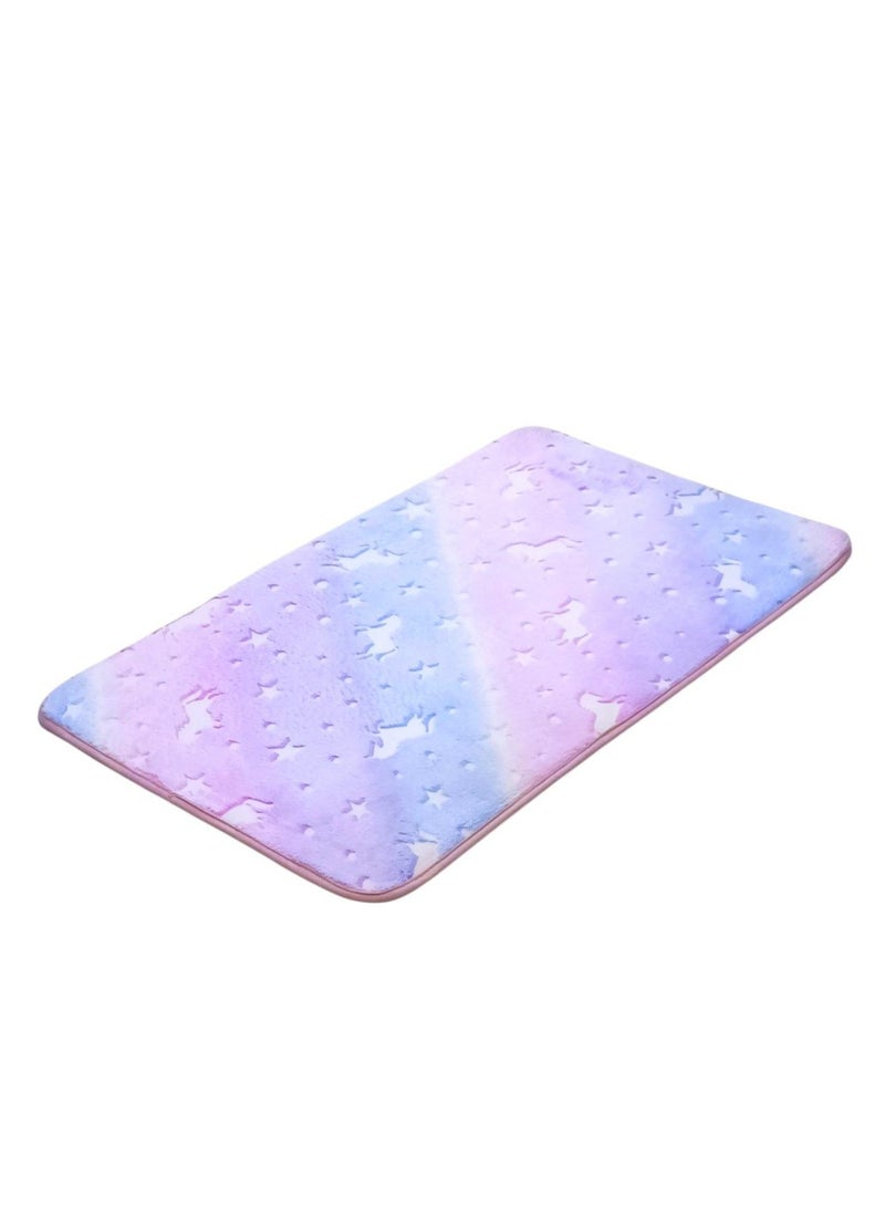 Luminous Carpet Glow in the Dark Space Rugs UNICORN 50 * 80 cm - Image 1