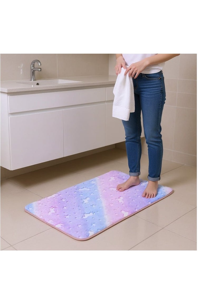 Luminous Carpet Glow in the Dark Space Rugs UNICORN 50 * 80 cm - Image 4