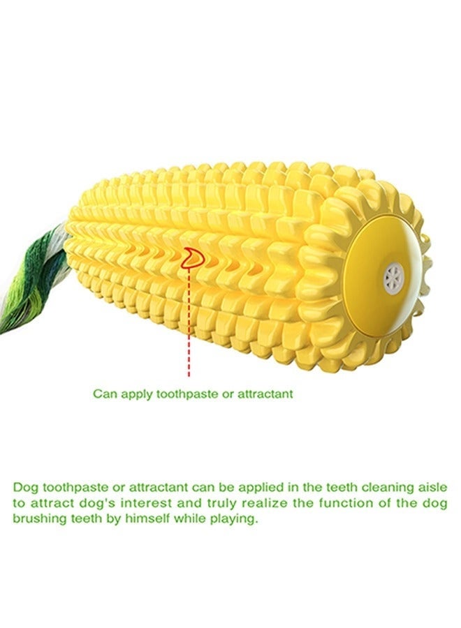 كيلا ألعاب مضغ للكلاب، ألعاب تفاعلية متينة غير قابلة للتدمير تصدر صريرًا، لعبة مضغ على شكل أسنان الجراء من عصا الذرة للسلالات الصغيرة والمتوسطة والكبيرة - Image 5