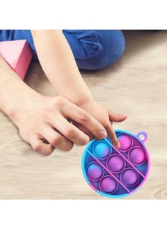 Loquat Push Pop Bubble Sensory Stress Relief Non-Toxic And Tasteless Fidget Keychain Toy 6.5cm  - Image 4
