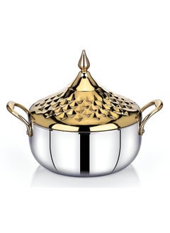 Homemaker ALIA Hotpot 7500ML Gold – The Ultimate Luxury Cooking & Serving Experience 