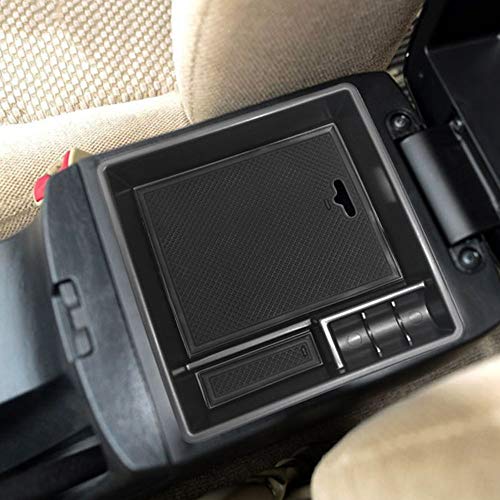 Dreamseek Center Console Organizer for Toyota Fortuner 2005 2006 2007 2008 2009 2010 2011 2012 2013 2014 Interior Armrest Storage Box Glove Holder Tray - Image 2