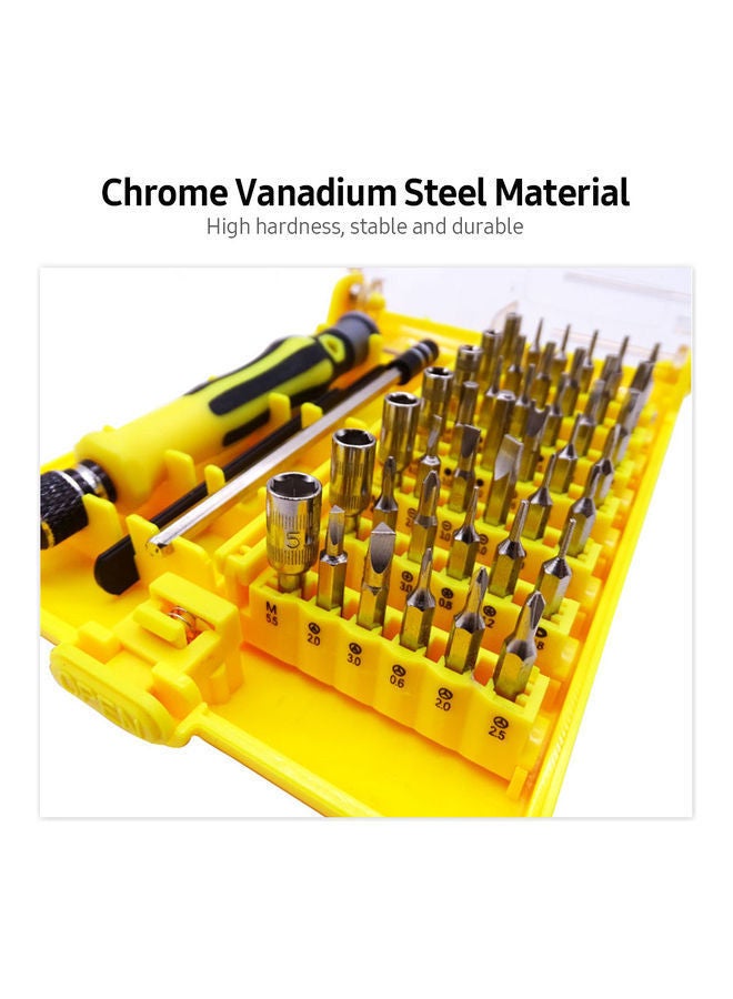 NIBEMINENT 45-In-1 Manual Mini Screwdriver Set Multicolour - Image 5