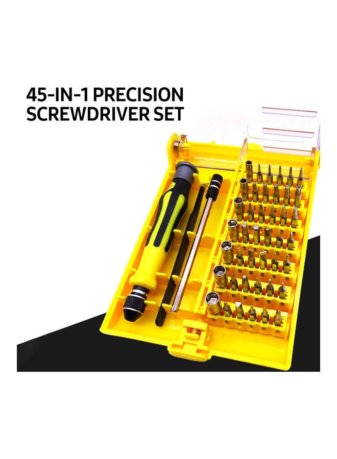 NIBEMINENT 45-In-1 Manual Mini Screwdriver Set Multicolour - Image 3
