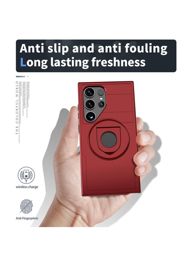 اس-توب جراب لهاتف Samsung Galaxy S24 Ultra 5G Armor MagSafe Ring Holder - Image 4