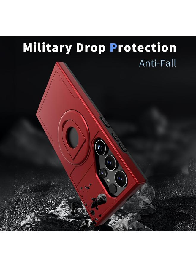 اس-توب جراب لهاتف Samsung Galaxy S24 Ultra 5G Armor MagSafe Ring Holder - Image 2