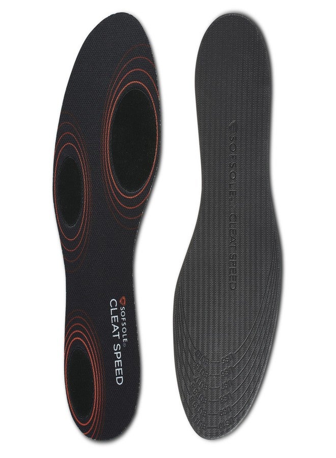 Sof Sole Cleat Speed Insole– Slim Profile, Anti-Slip Friction Pads for Faster Cuts, Custom Fit, Enhanced Performance in Football, Soccer, Lacrosse, and Baseball Cleats– Moisture-Wicking, Men's 7-13 - Image 1