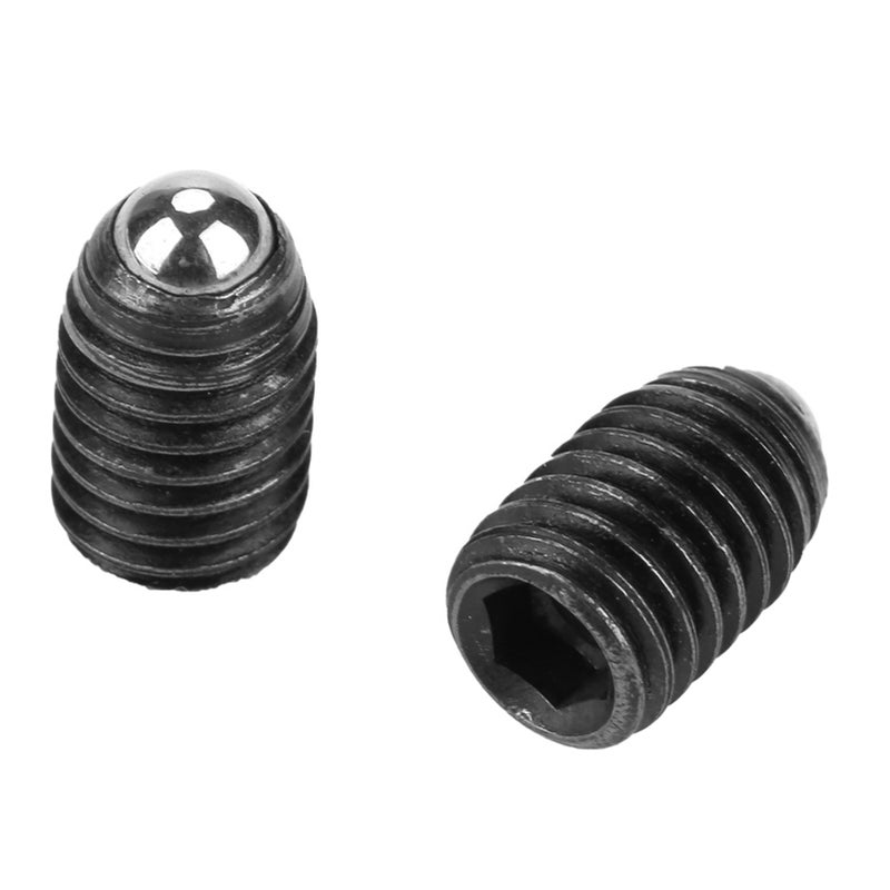 10pcs M8 Screw Thread Hex Socket Carbon Steel Ball Spring Plungers Set (M8*16) - Image 1