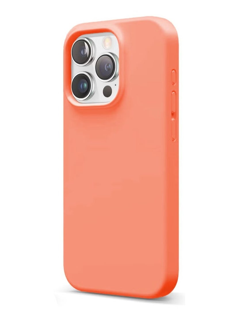 BORTONY iPhone 13 Pro Max Cover 6.7 Inch Liquid Silicone Anti Scratch Anti Fingerprint Soft Silky Touch Shockproof Protective Case - Image 1