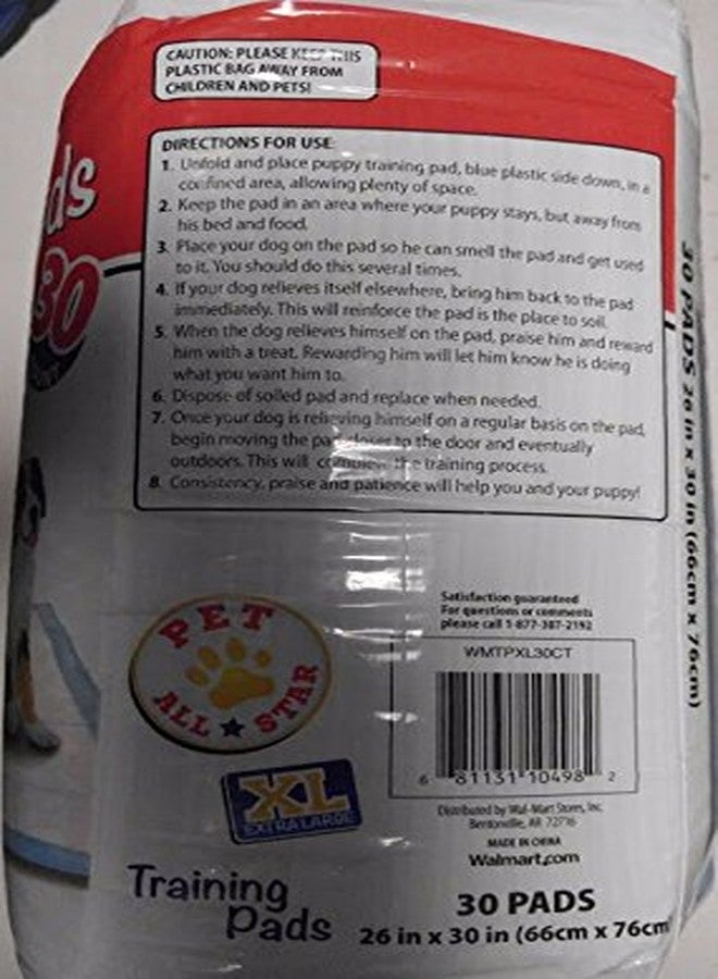 Pet All Star Training Pads Extra Large Puppy Pad 26 inch x 30 inch 30 count - Image 3