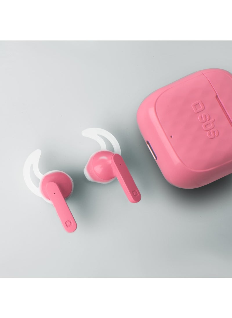 SBS - True Wireless Stereo earphones Bluetooth BT TWS earbuds headphones with 250 mAh charging case and automatically wirelessly pair with each other for tablets, Laptop, iPhone, Samsung, Huawei and others - Image 1