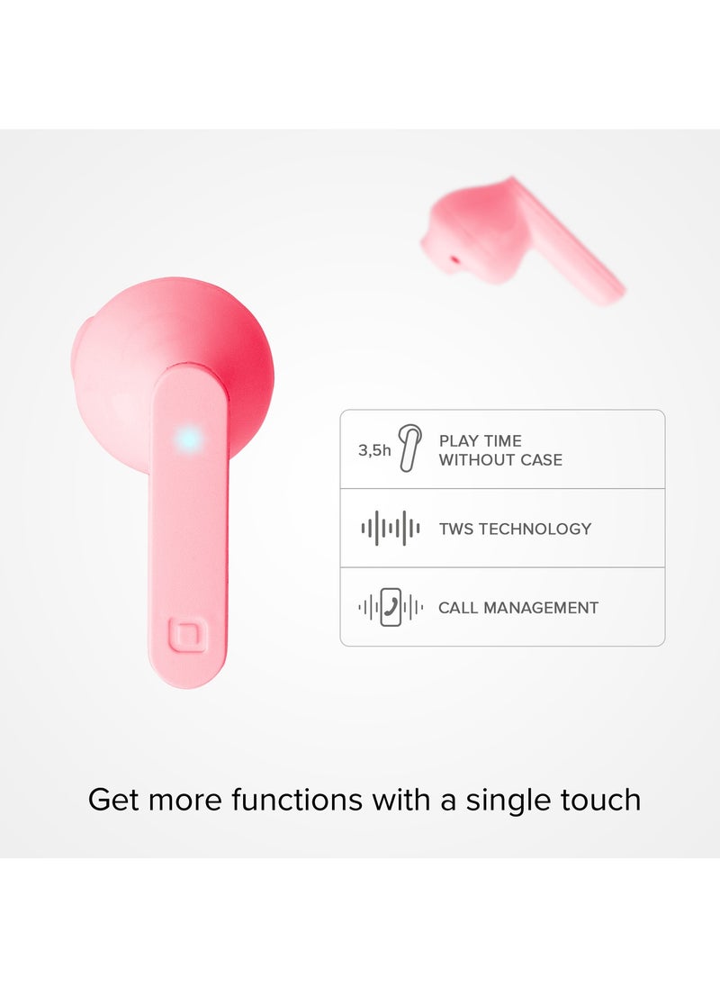 SBS - True Wireless Stereo earphones Bluetooth BT TWS earbuds headphones with 250 mAh charging case and automatically wirelessly pair with each other for tablets, Laptop, iPhone, Samsung, Huawei and others - Image 1