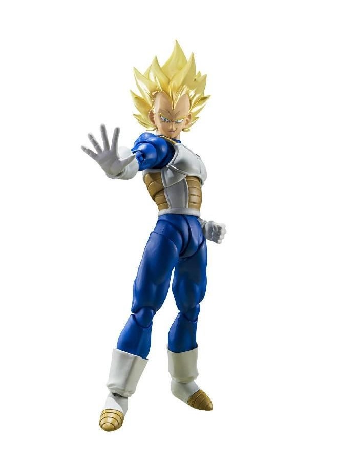 Tamashii Nations - TAMASHII NATIONS - Dragon Ball Z - Super Saiyan Vegeta - Awakening Super Saiyan Blood - Bandai Spirits S.H.Figuarts Action Figure - Image 1