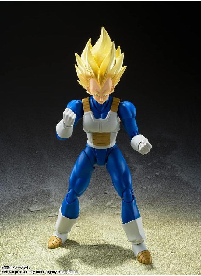Tamashii Nations - TAMASHII NATIONS - Dragon Ball Z - Super Saiyan Vegeta - Awakening Super Saiyan Blood - Bandai Spirits S.H.Figuarts Action Figure - Image 1