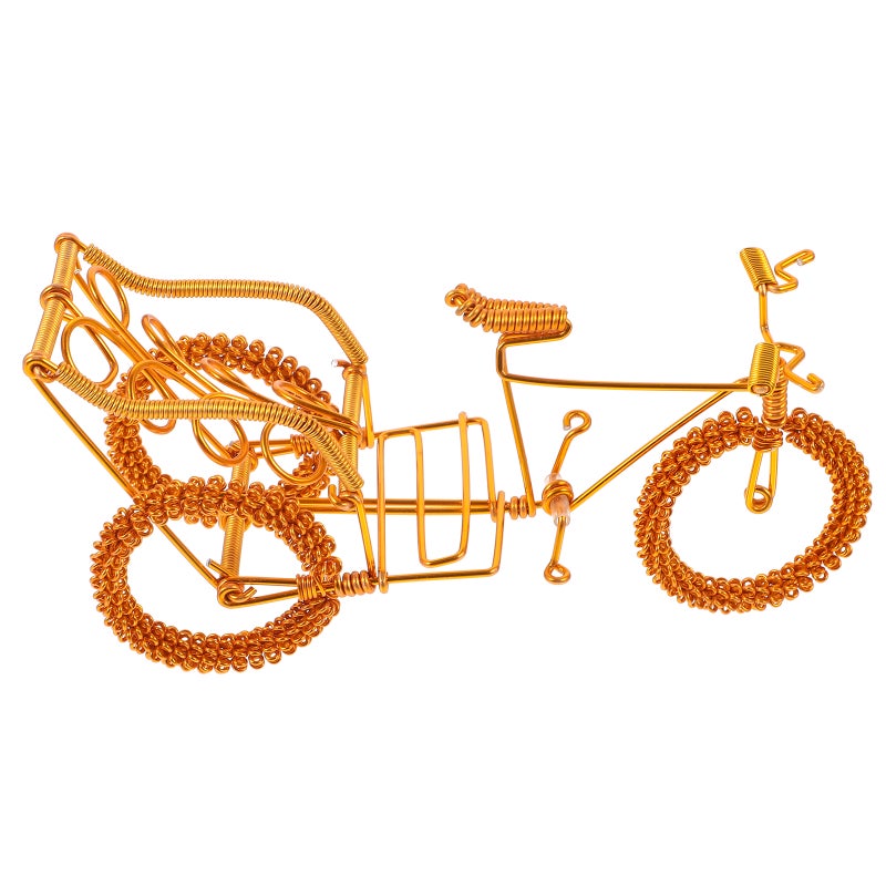2pcs Vintage Tricycle Model Retro Tricycle Model Decoration for Home Cabinet Desktop - Image 4
