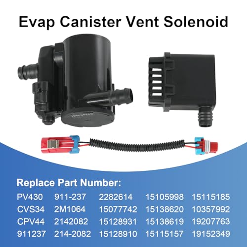 RALZAOTO Evap Canister Vent Solenoid Valve P0449 Compatible with Chevy Silverado GMC Sierra 1500 2500 3500 HD Classic 2004-2010 Vapor Canister Vent Solenoid Replaces# 911-237 19207763 10357992 CVS34 - Image 2
