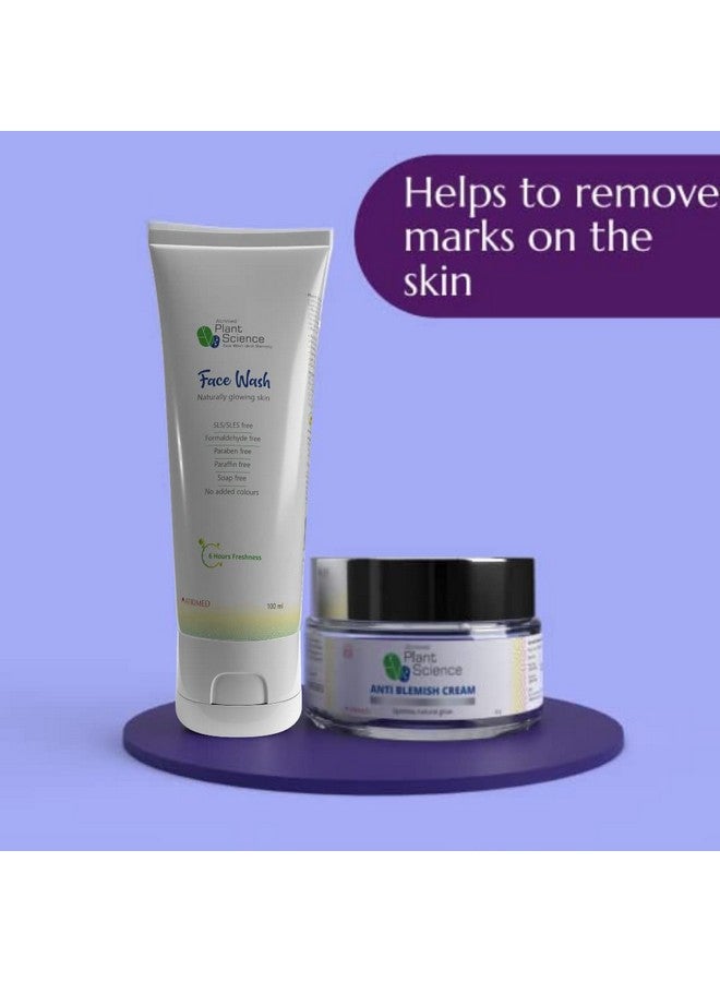 Atrimed Plant Science Anti Blemish Cream and Anti Blemish Face Wash Combo Pack of 2 - Image 3