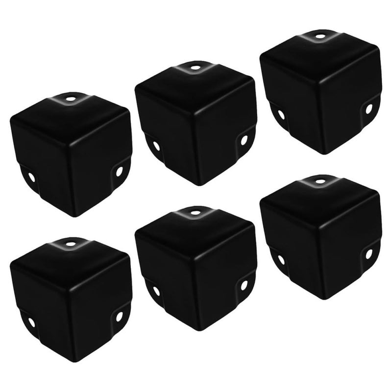 6 Pack 35mm Iron Corner Guards for Cabinet Box Edge Protectors - Image 2