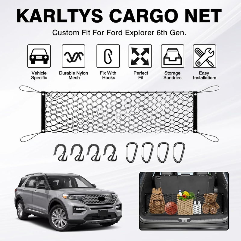 Karltys Heavy Duty Cargo Net for Ford Explorer - Image 2
