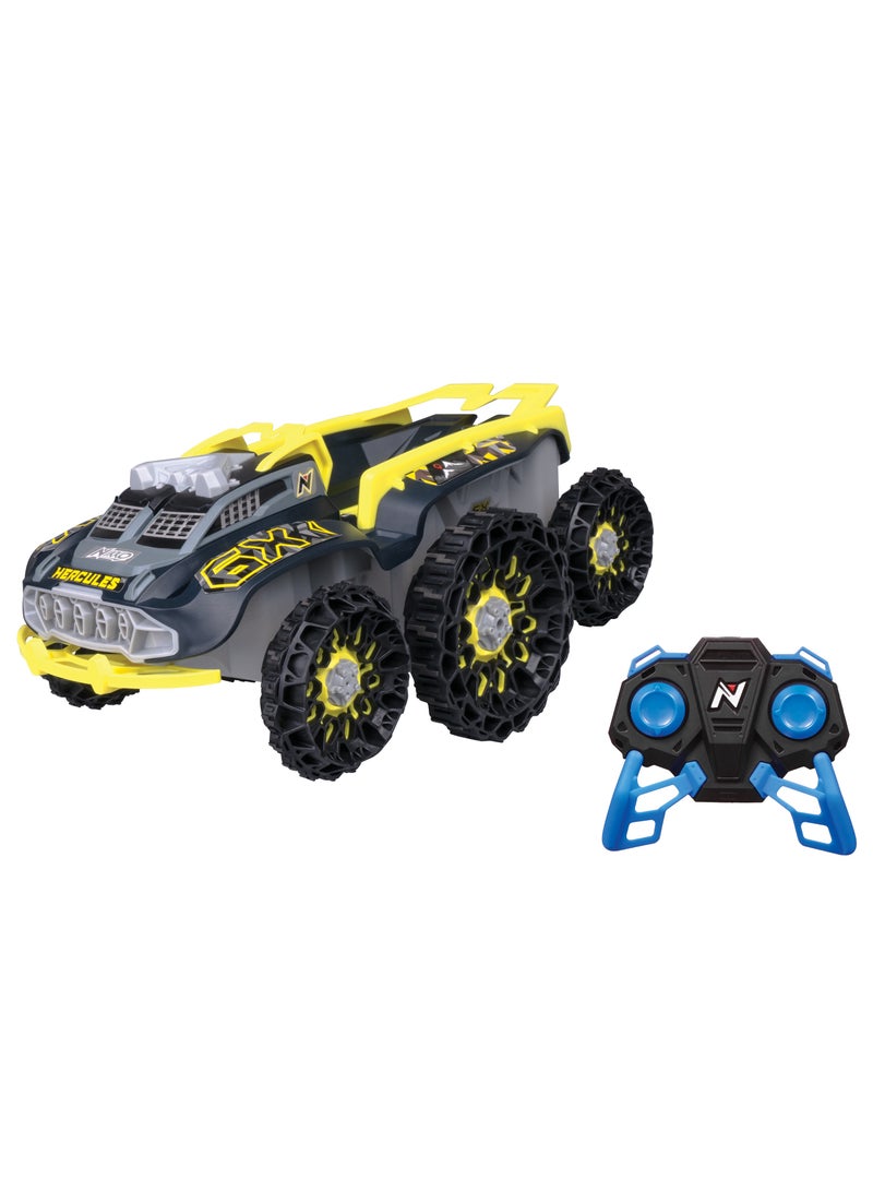 Nikko Remote Control Car 6-wheeled Off-Road Hercules | Off-Road Racing Truck | 360-Degrees Spins & Herculean Stunts | Max Speed Upto 6.2MPH / 10KPH | Toy Vehicle | Gift for Kids and Adults - Image 1