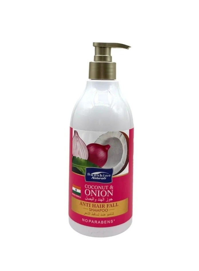SUNSHINE NUTRITION Coconut and Onion Anti-Hair Loss Shampoo 500ml