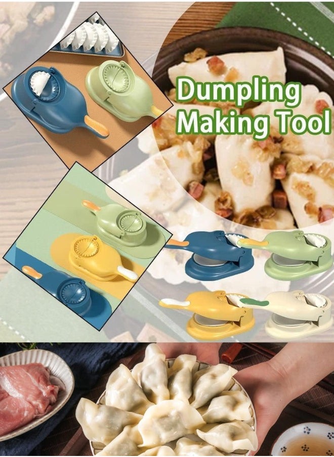 JUNARIS 2 in 1 Dumpling Maker Manual Dumpling Dough Press tool, Samosa maker,Pelmeni Maker,Gyoza Maker, Mouth Bag Shaper, DIY Dumplings Skin Maker for Dumpling, Ravioli, Making, Dumpling Making Device Machine Multifunctional Empanada Press for Home Kitchen Use  - Image 5