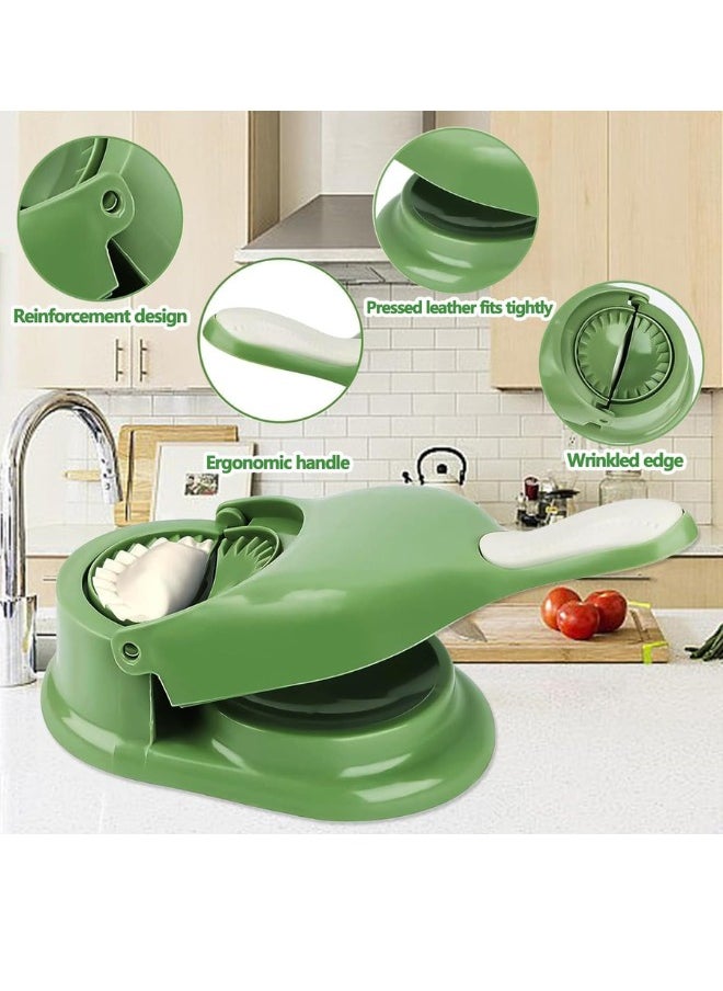 JUNARIS 2 in 1 Dumpling Maker Manual Dumpling Dough Press tool, Samosa maker,Pelmeni Maker,Gyoza Maker, Mouth Bag Shaper, DIY Dumplings Skin Maker for Dumpling, Ravioli, Making, Dumpling Making Device Machine Multifunctional Empanada Press for Home Kitchen Use  - Image 4