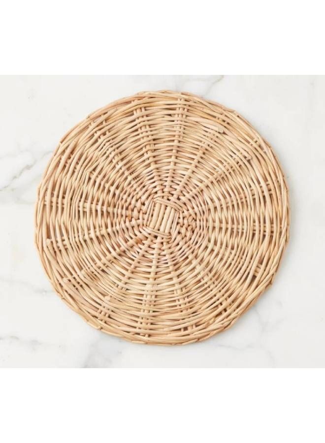 Boho macrame Handmade 1 Piece Round Coaster Small  - Image 2