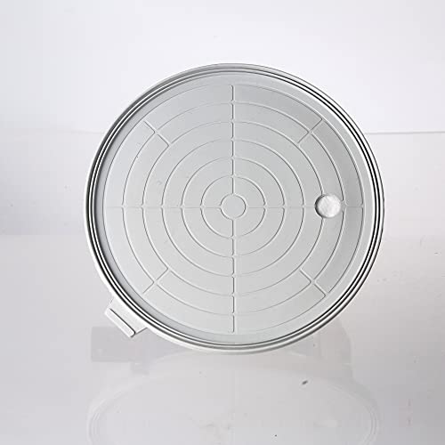 ZUOS 8" vacuum Suction Cup for Granite & Glass Lifting, Vacuum Suction Cup Vacuum Glass Lifter with Metal Handle and ABS Pump,500 lbs Load Capacity(Gray suction cup) - Image 2