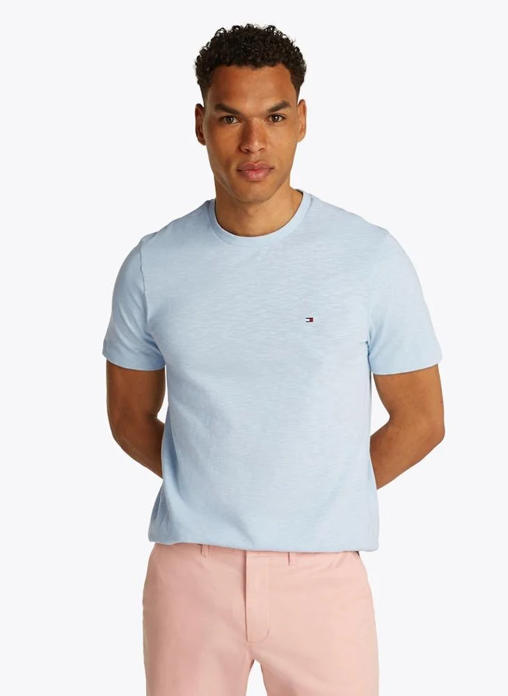 TOMMY HILFIGER Texture Crew Neck T-Shirt