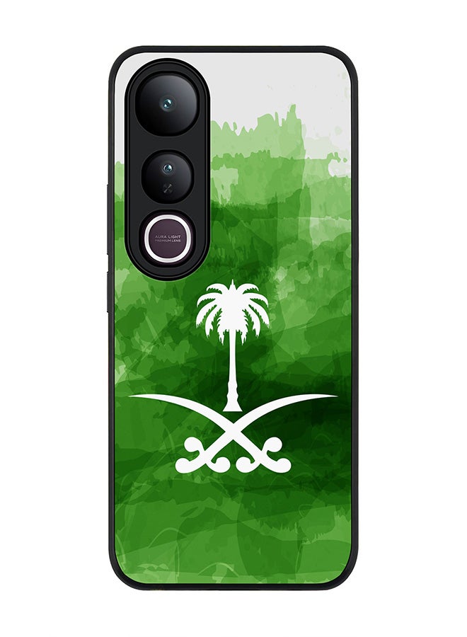 Stylizedd For vivo V50 Lite Case,Slim fit Camera Protection, Shockproof Thin Phone cover  - Saudi Emblem